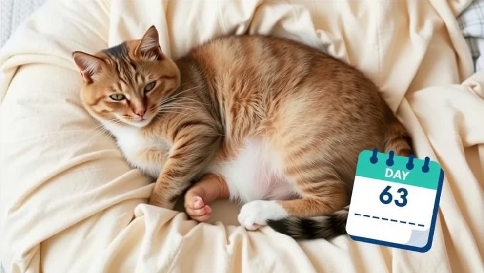 Hur länge är en katt dräktig