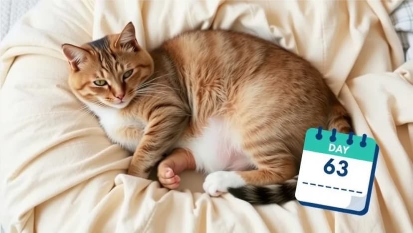 Hur länge är en katt dräktig